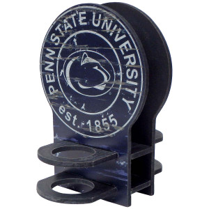 napkin holder with distressed Penn State University est. 1855 and Athletic Logo